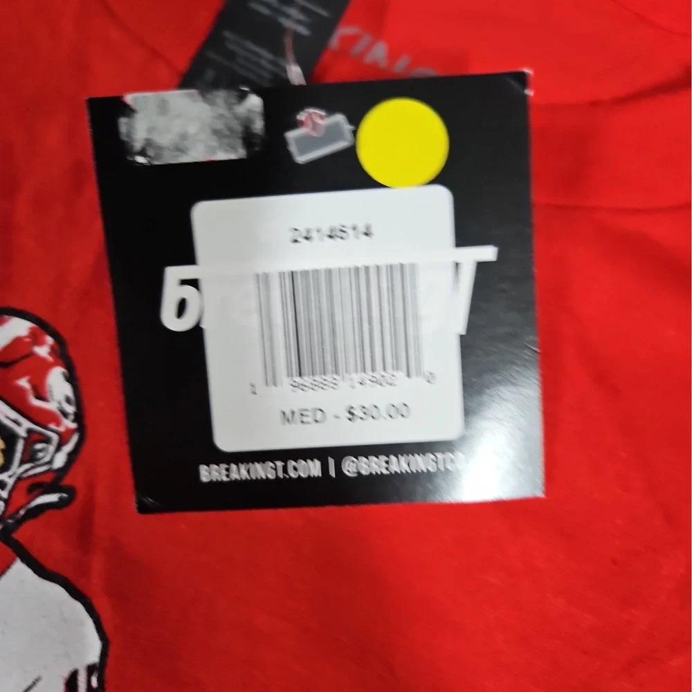 Carson Beck Georgia Bulldogs Youth Red Graphic T Shirt Size Medium NWT